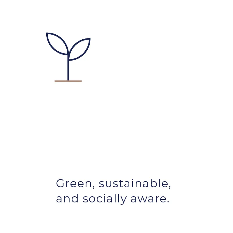 Green, sustainable and socially aware